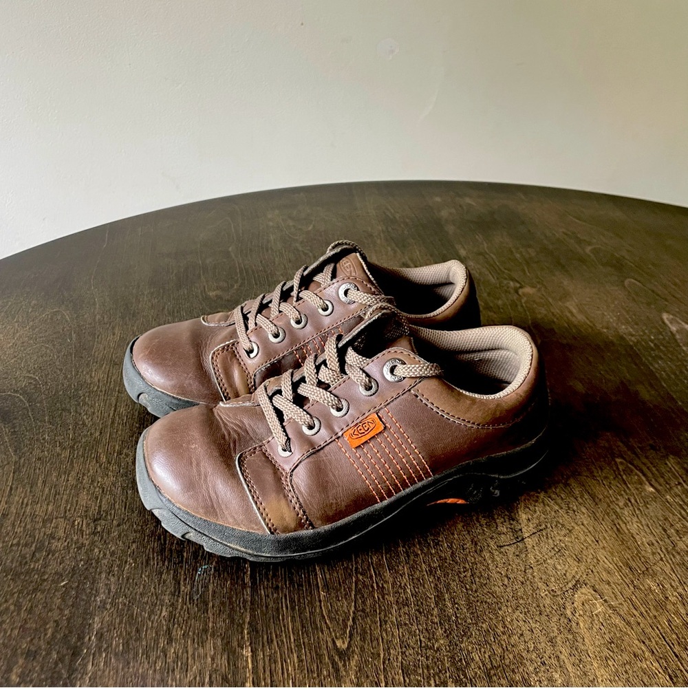 Keen Boy Leather Tie Shoes Youth 3